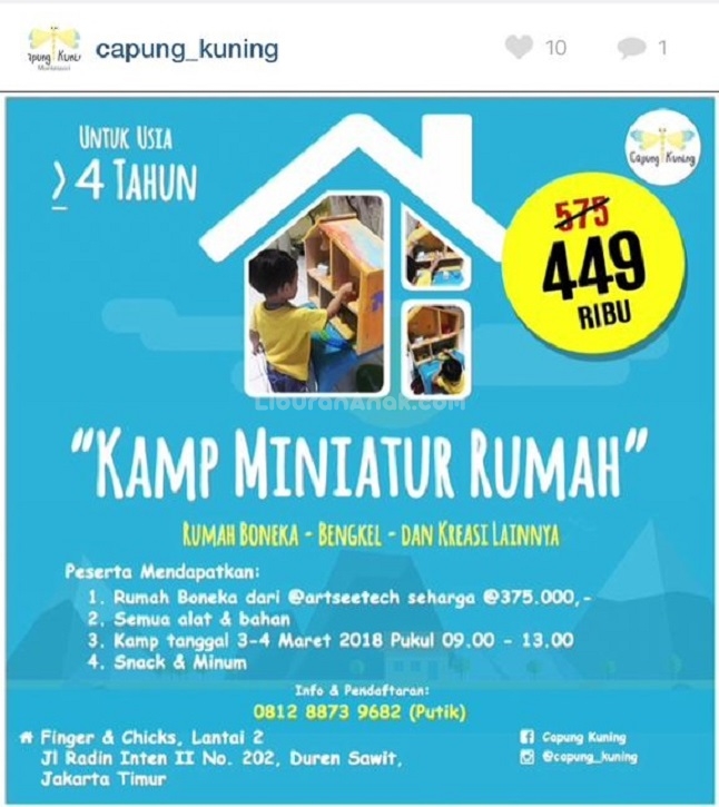 Kamp Miniatur Rumah
