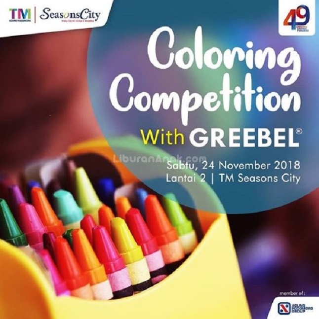 Coloring Competition with Greebel at Seasons City