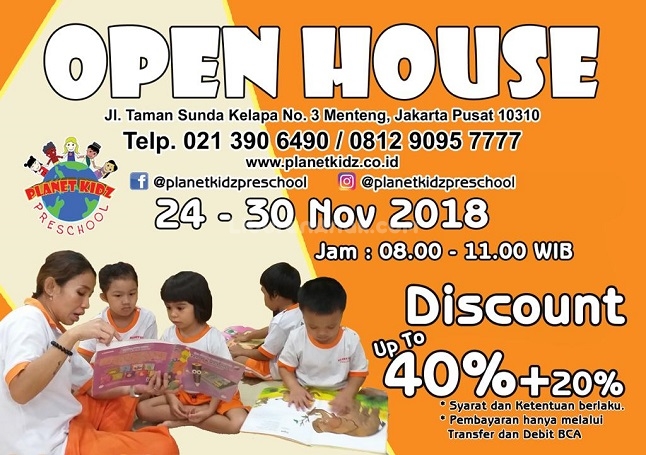 Open House at Planet Kidz Preschool