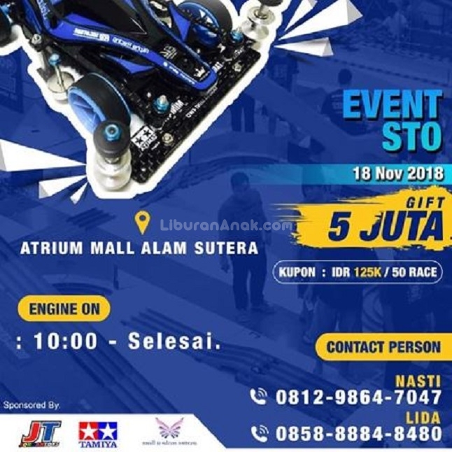Lomba Tamiya di Mall Alam Sutera