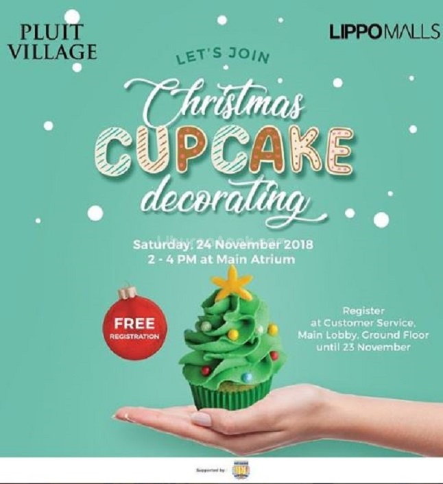 Christmas Cupcakes Decorating at Pluit Village