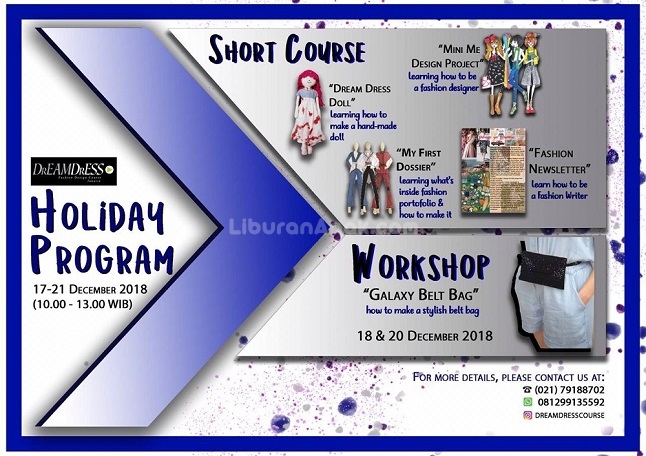 Workshop "Galaxy Belt Bag" at Dream Dress Jakarta