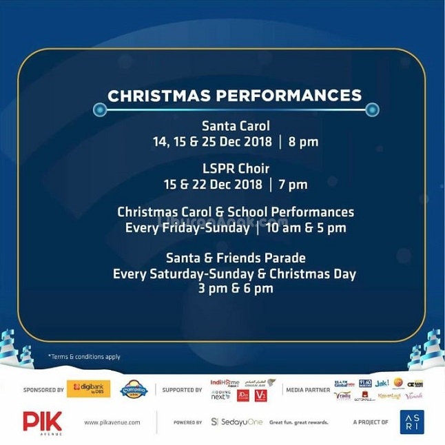 Christmas Performance at PIK Avenue