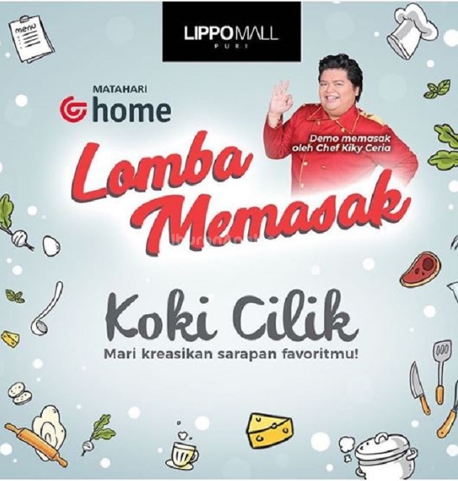 Lomba Memasak Koki Cilik di Lippo Mall Puri