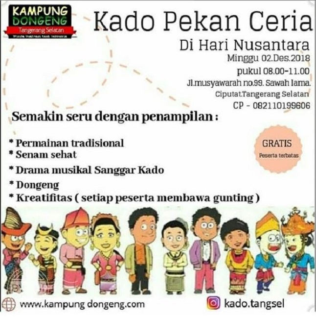 Kado Pekan Ceria di Hari Nusantara