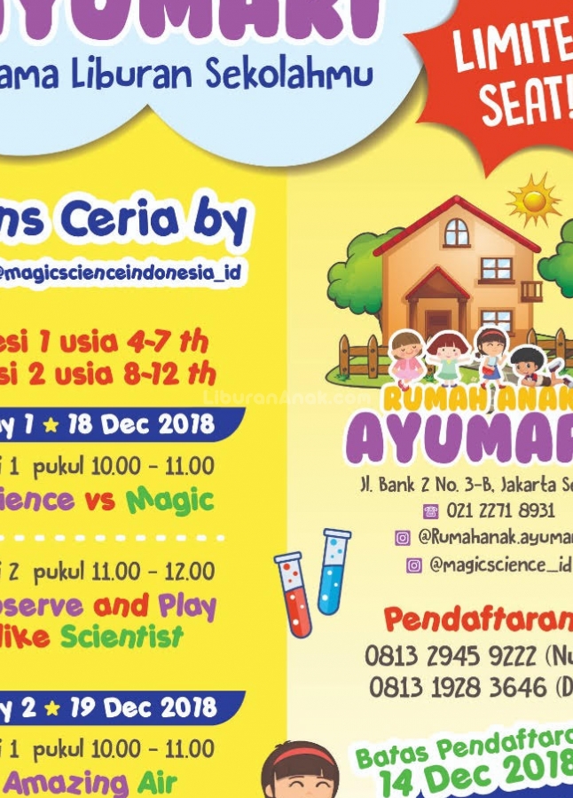 Jadi Ilmuwan Cilik di Rumah Anak Ayumari