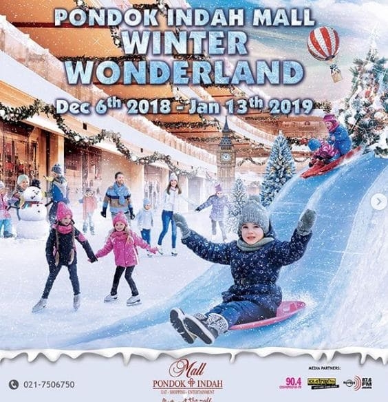 Winter Wonderland di Pondok Indah Mall