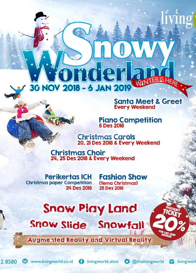 Snowy Wonderland Winter Is Here