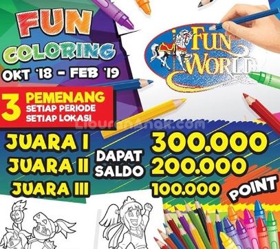 Fun Coloring bersama FUNWORLD