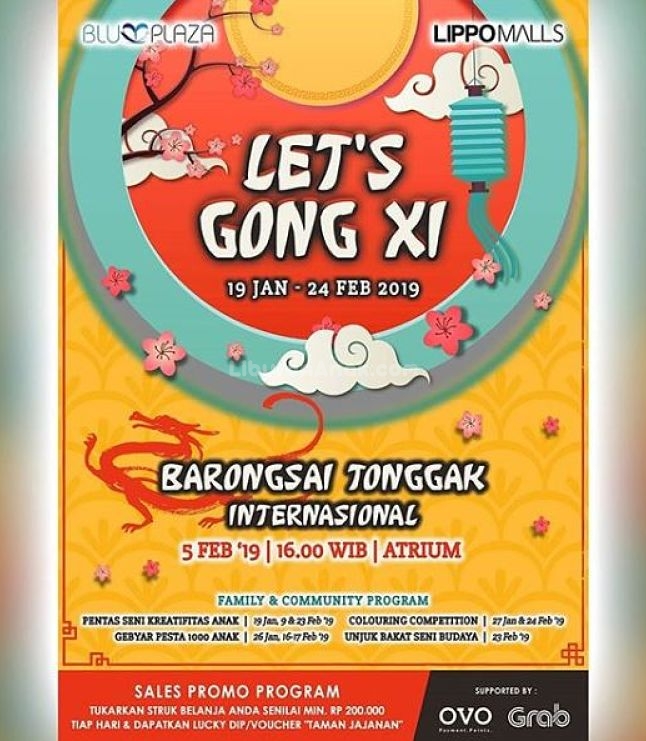 Let's Gong Xi at Blu Plaza