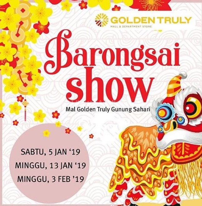 Barongsai Show at Golden Truly