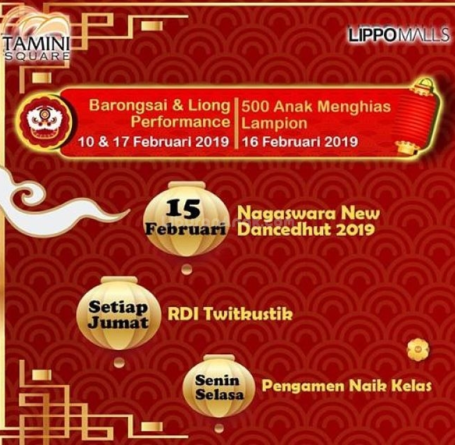 Event Calendar at Tamini Square Mall