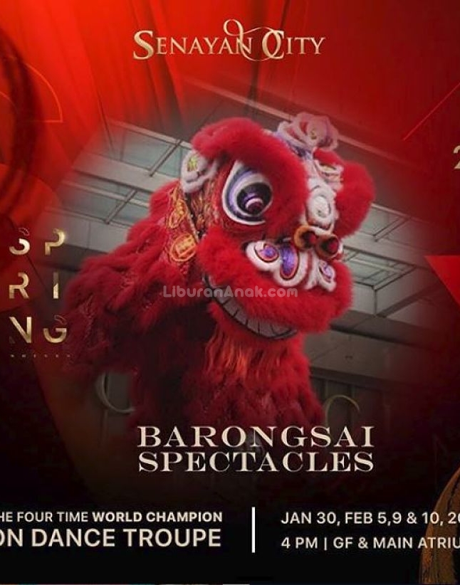 Barongsai Spectacles di Senayan City