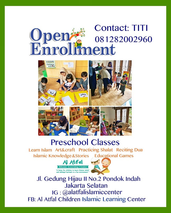 Al Atfal Preschool Classes