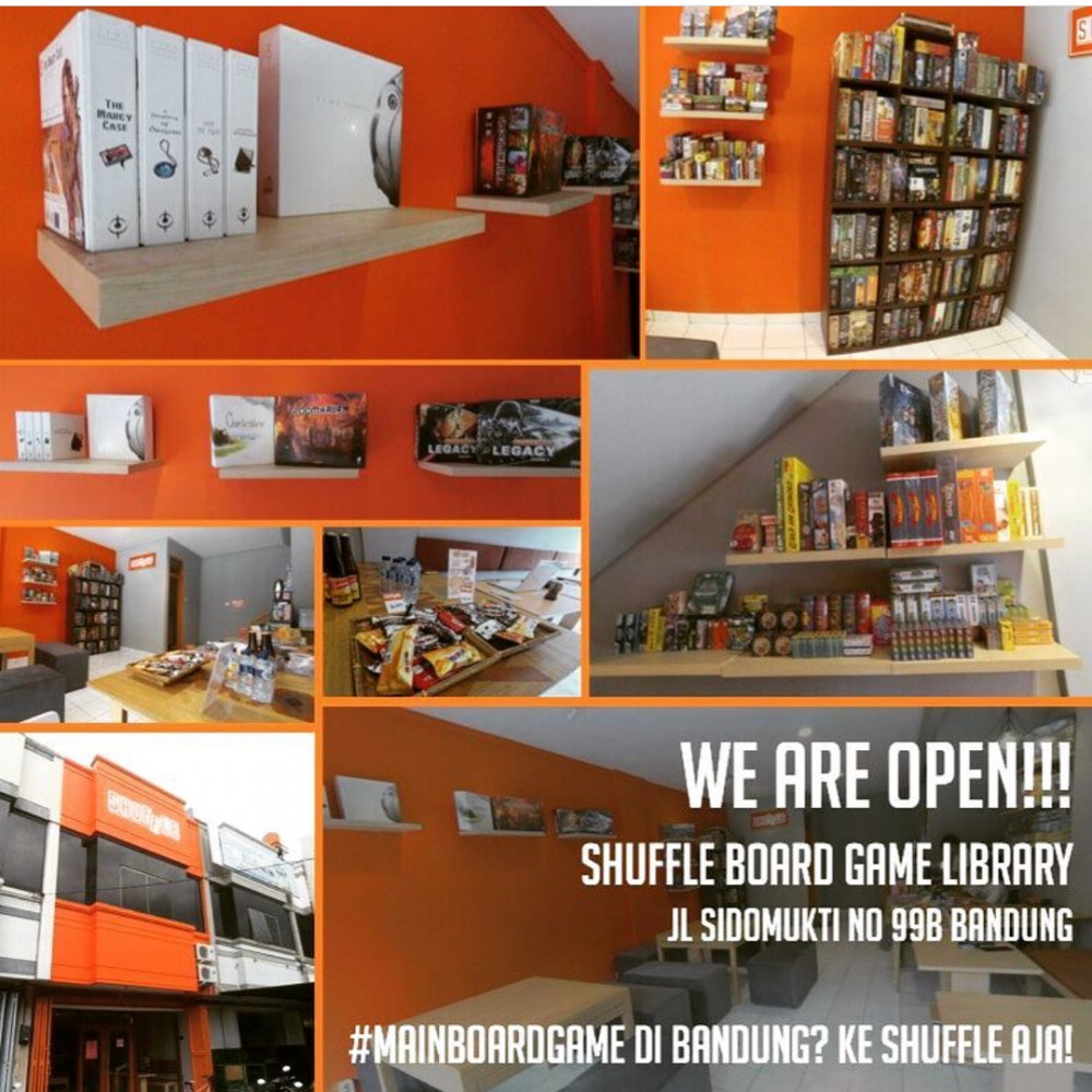  Shuffle Board Game Library Bandung